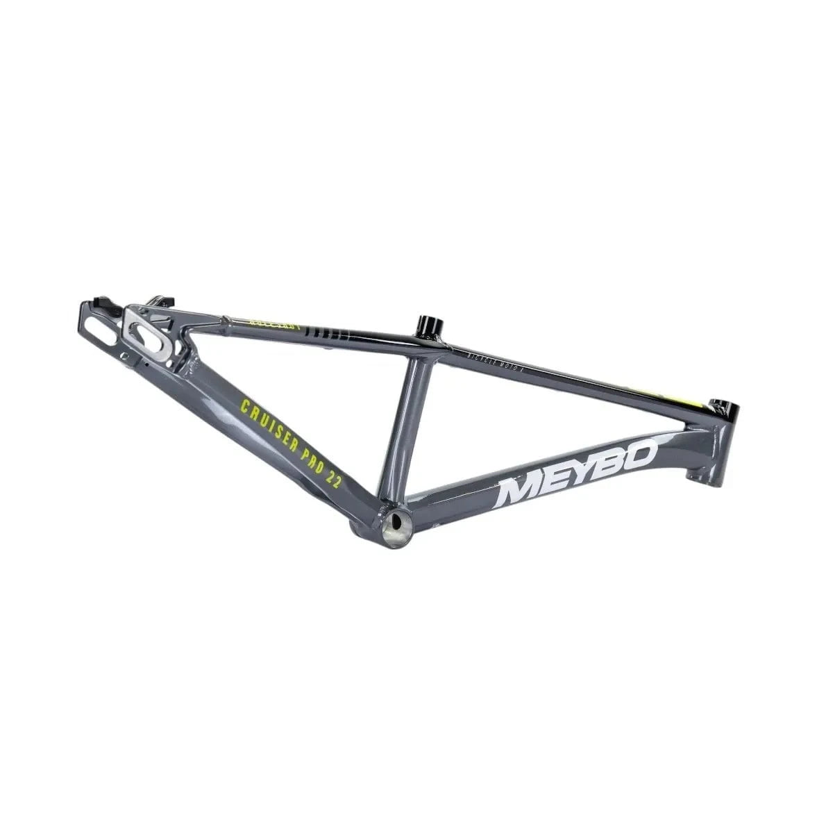 Meybo BMX Racing Meybo 2025 Holeshot BMX Race Frame Grey/Black/Lime