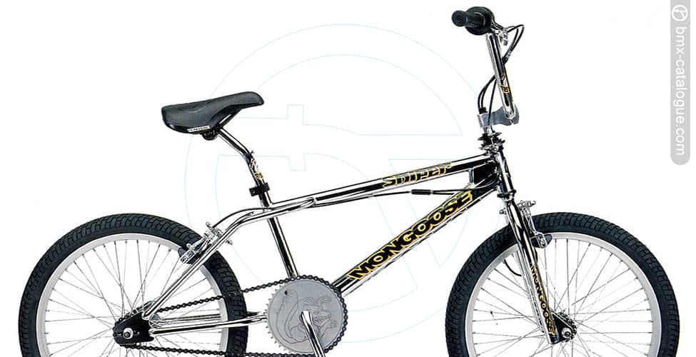 Mongoose Old School BMX Bikes White Mongoose 1998 Sniper Bike White Previously Owned