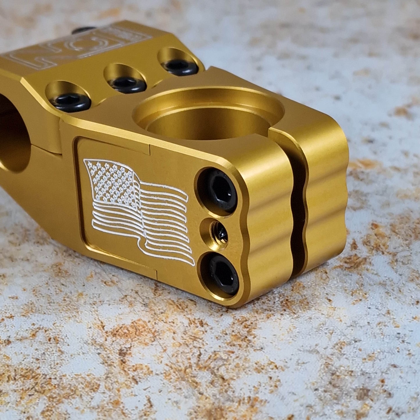 Nowear BMX BMX Parts Gold / 22.2mm Standard / 48mm Nowear BMX Jacob Thiems Bare Knuckle Stem