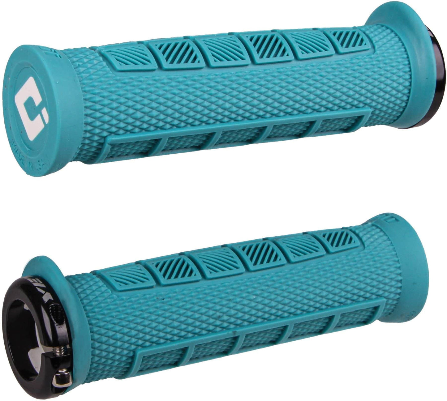 ODI BMX Parts Turquoise ODI Elite Pro Lock-On Grips