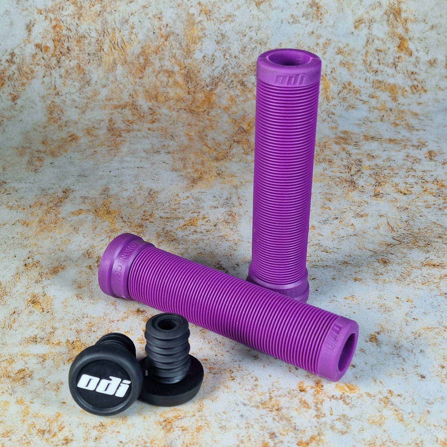ODI BMX Parts Purple ODI Longneck Pro Flangeless Grips