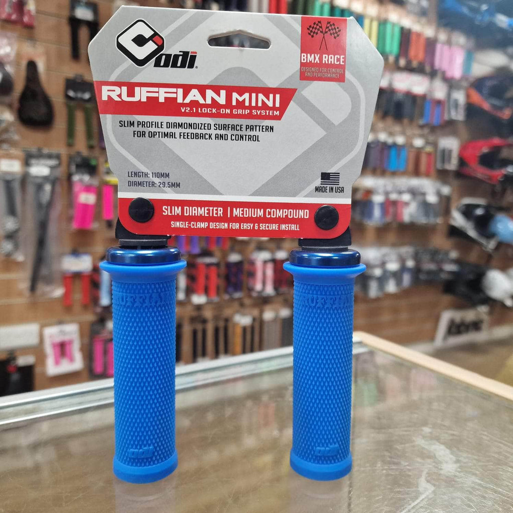 ODI Ruffian Mini Lock-On 110mm BMX Grips | Alans BMX