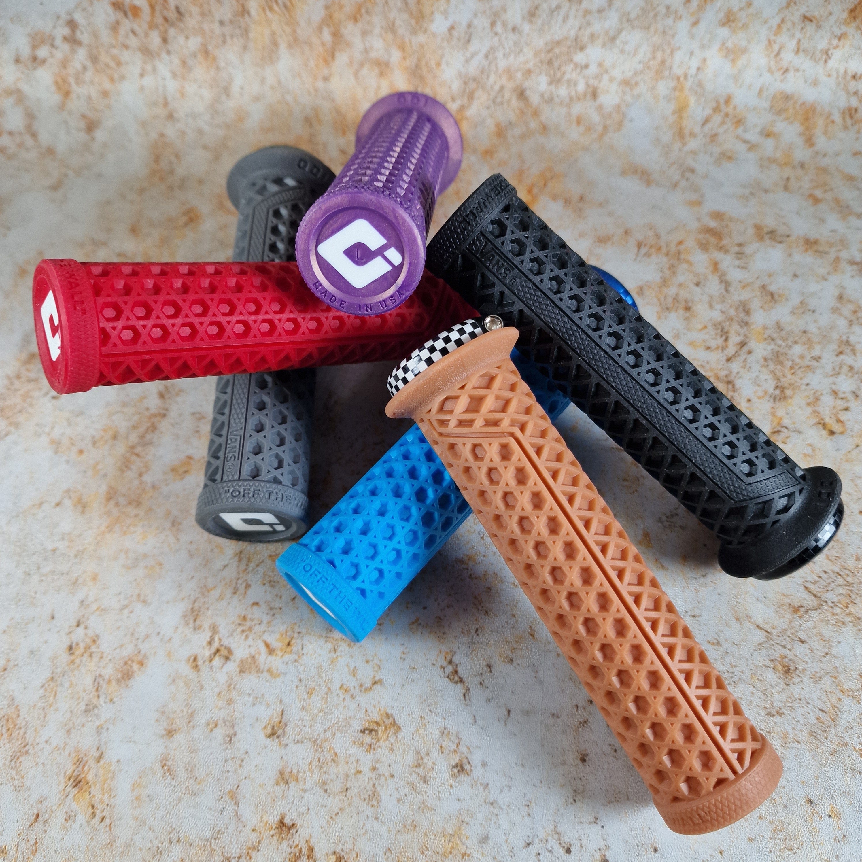 Bike Grips Van's Bicycle Center ODI Vans Lock-On BMX Bicycle