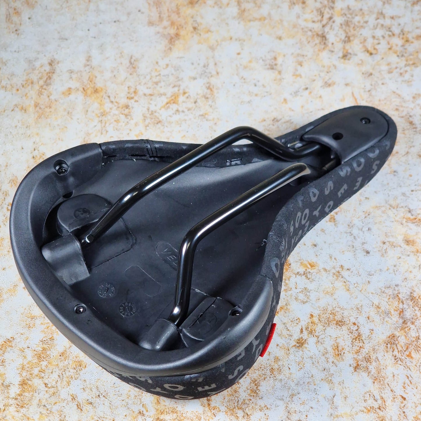 Odyssey BMX Parts Fat Odyssey 40 Year Anniversary Railed Cruiser Seat Black