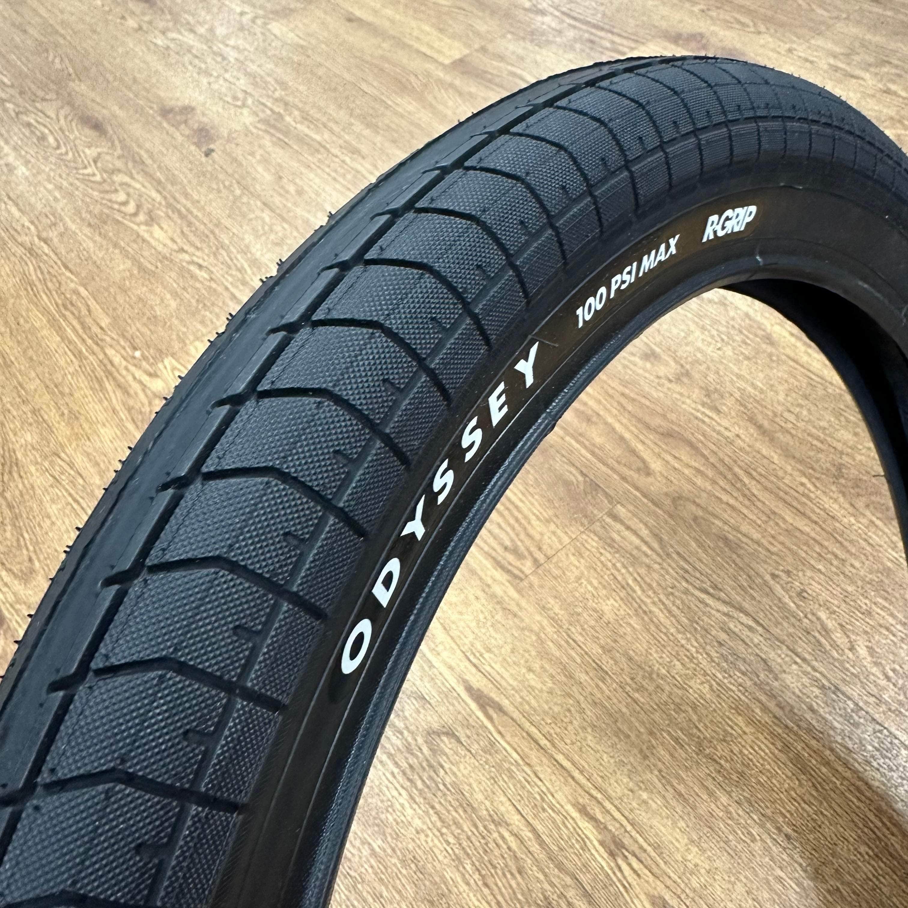 Odyssey Path Pro BMX Tyre Black Alans BMX