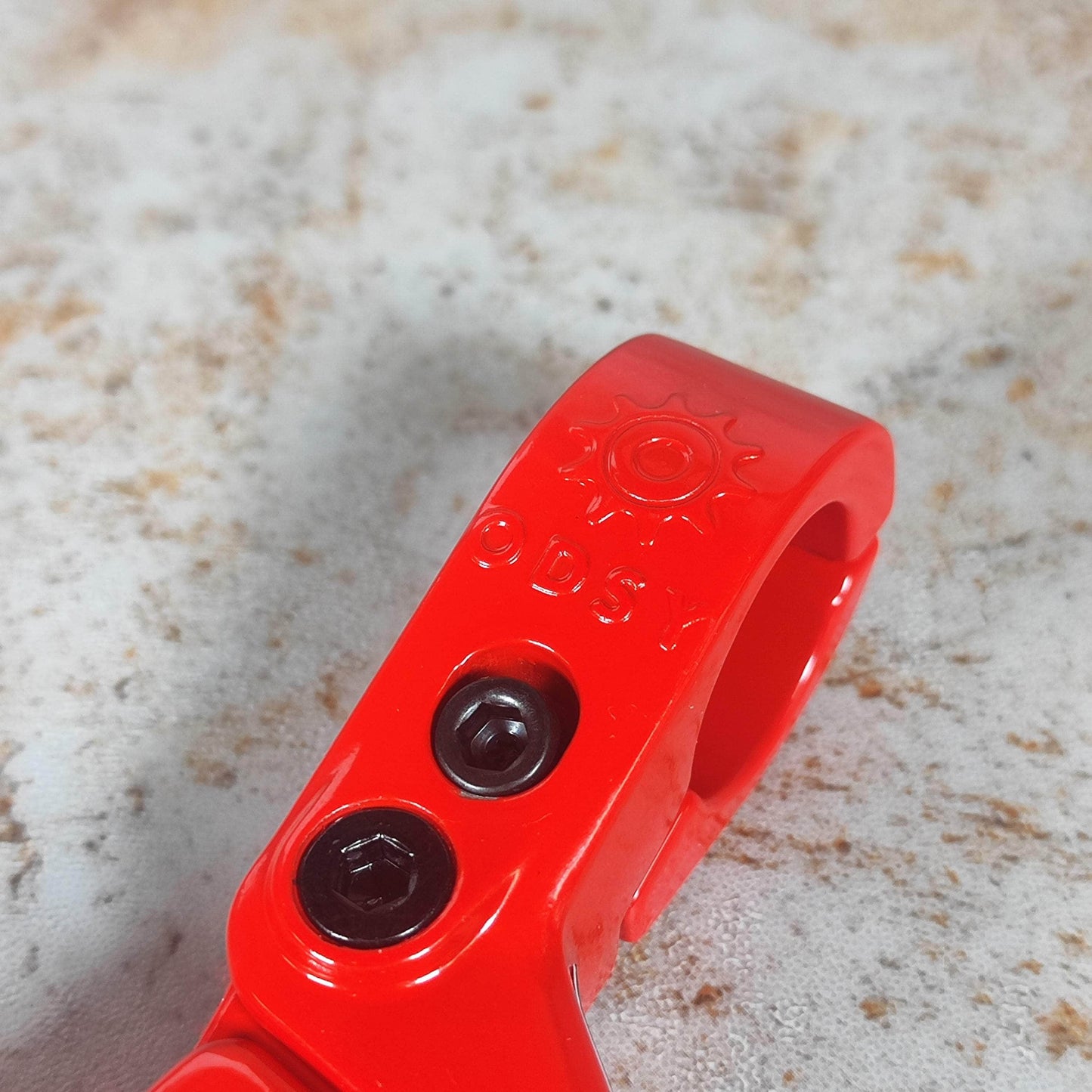 Odyssey BMX Parts Fire Engine Red Odyssey Springfield Brake Lever Fire Engine Red