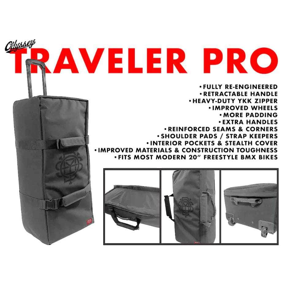 Odyssey Misc Black Odyssey Traveller Pro Bike Bag
