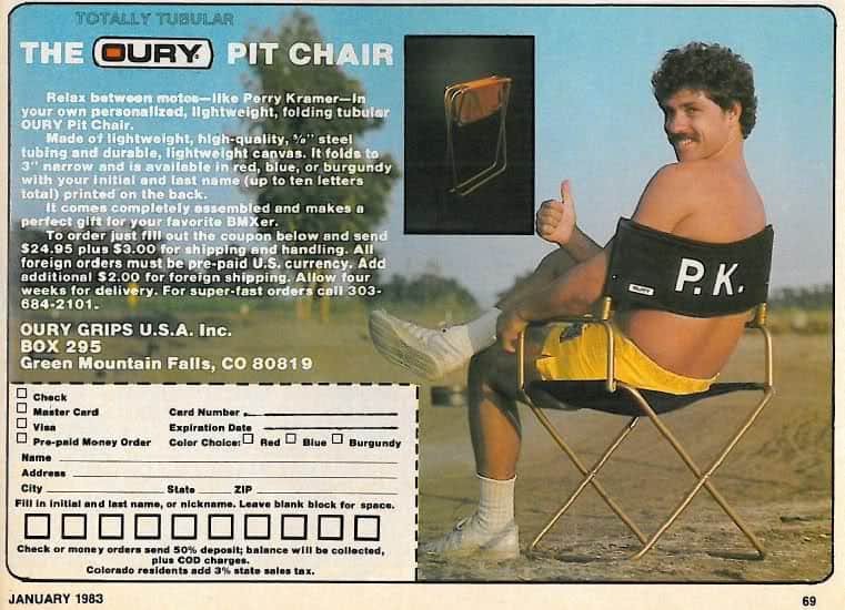 Oury Old School BMX Oury Single Compound Flanged Grips