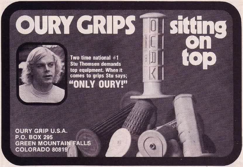 Oury Old School BMX Oury Single Compound Flanged Grips