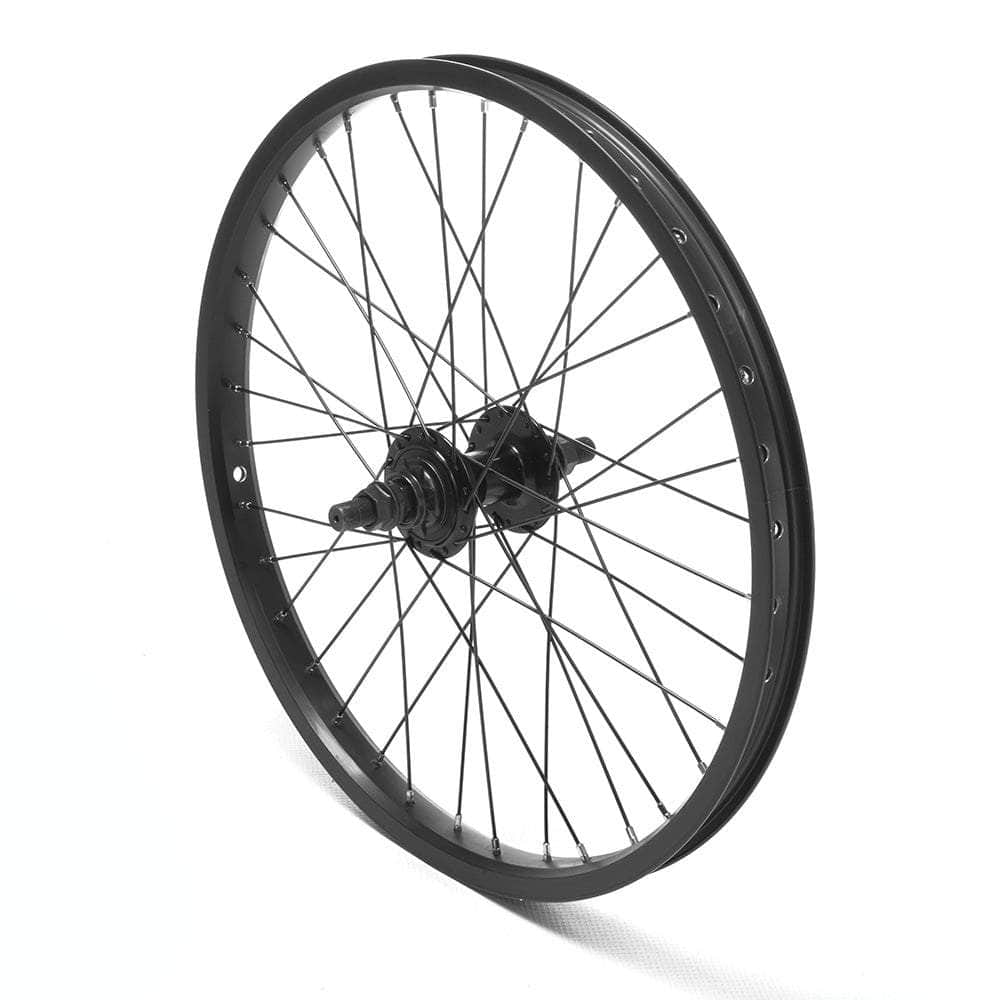 Oxford BMX Parts Black Oxford Rear 9T Cassette Rear Wheel Black