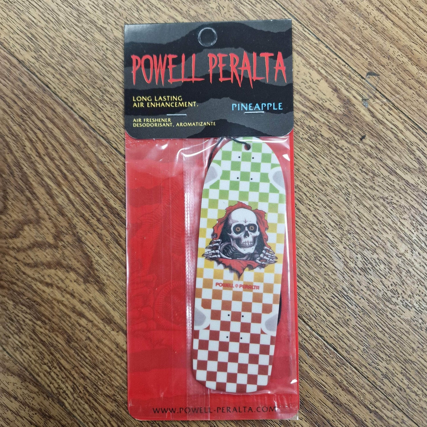 Powell Peralta Misc Ripper Checker Rasta Fade Powell Peralta Air Freshener Pineapple Scent