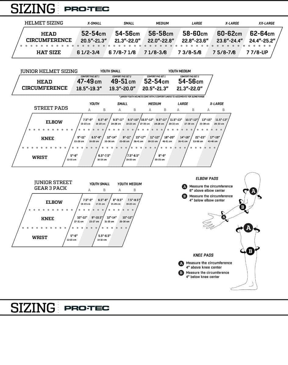 Pro-Tec Protection Pro-Tec x Santa Cruz Street Junior 3-Pack Pad Knee Elbow Wrist Set