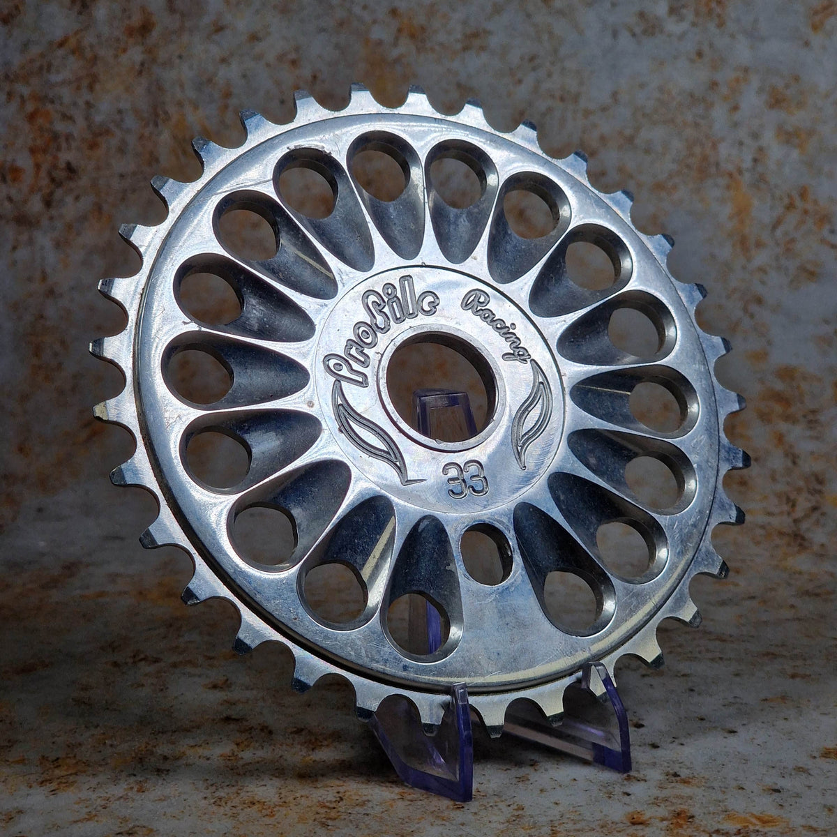 Surly Old School BMX Profile Racing Imperial Chainring Used 33T Silver