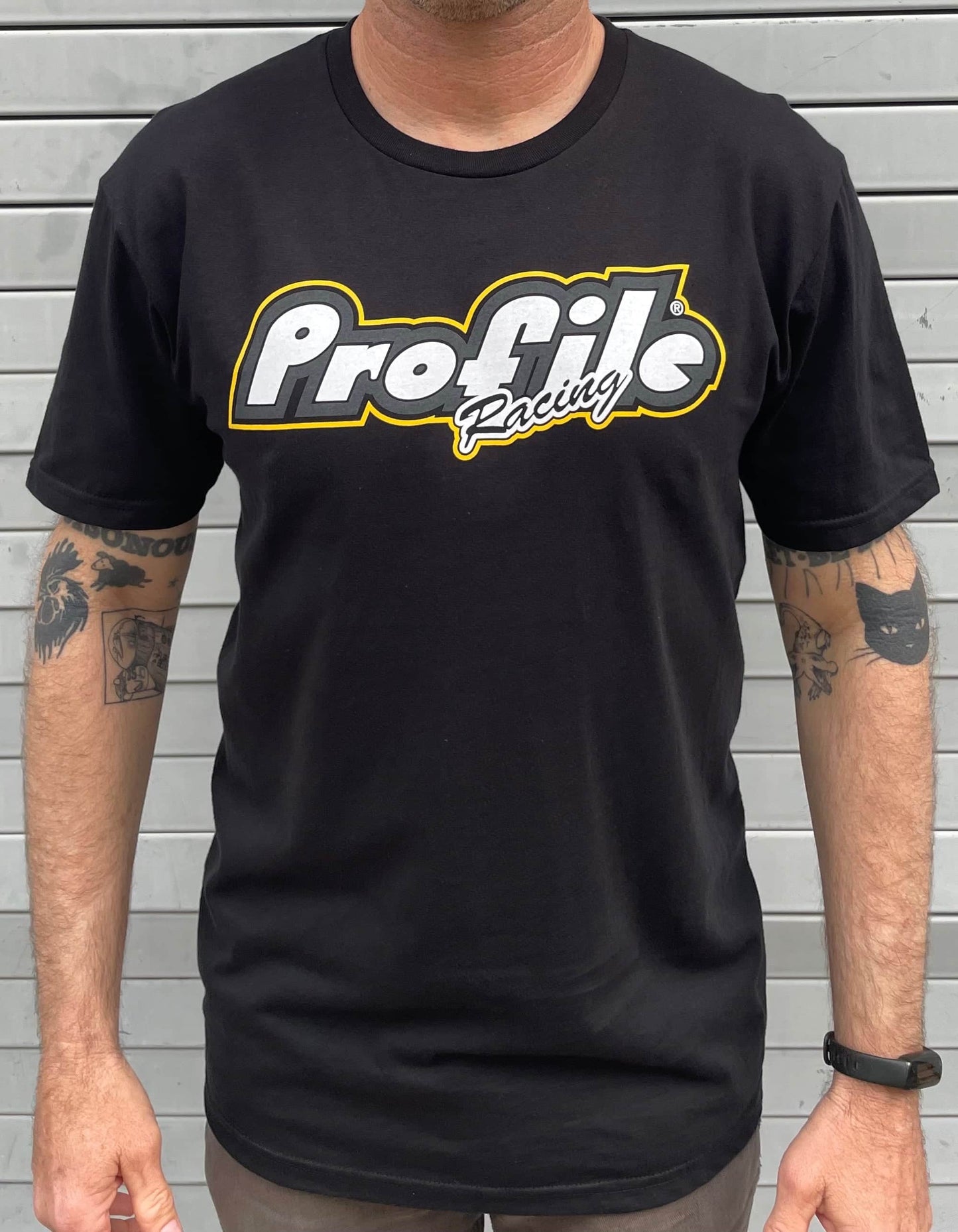 Profile Racing Clothing & Shoes Profile Racing Logo F1 Colourway T-Shirt
