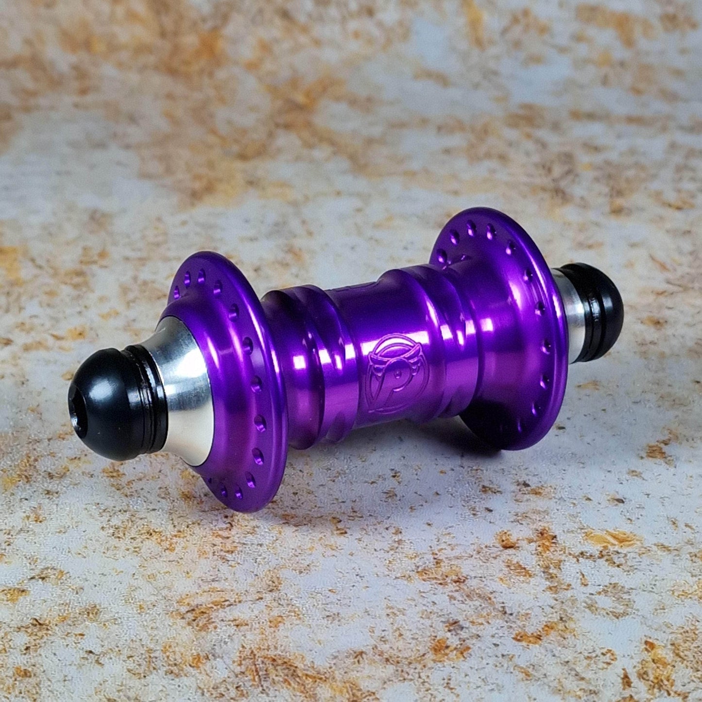 Profile Racing BMX Parts Purple / Alloy / 10mm Volcano Profile Racing Mini Front Hubby