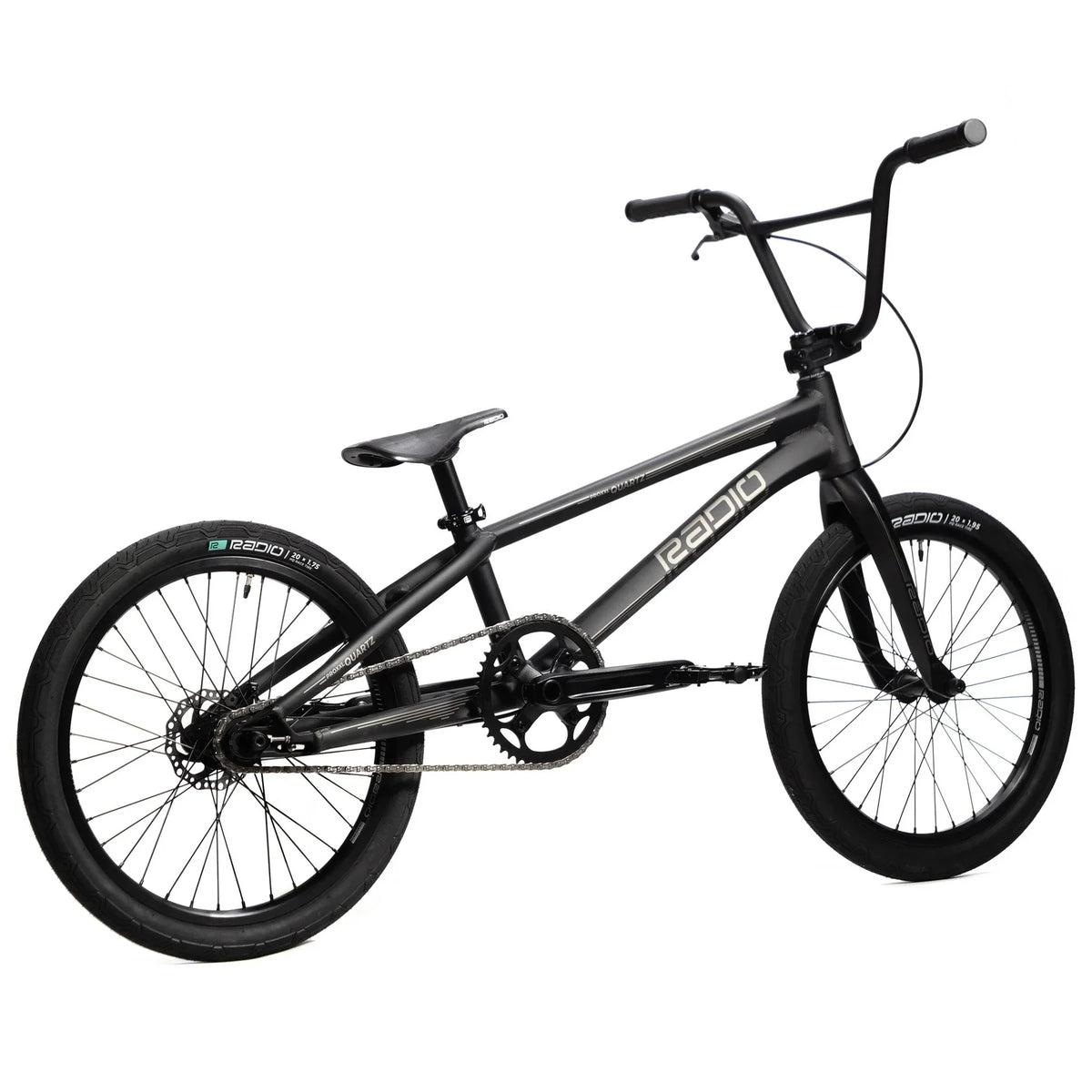 Radio Raceline BMX Racing Bikes Black / Pro XXL Radio Quartz Pro XXL Race Bike Matt Black