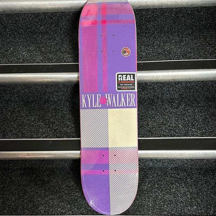 Real Skateboards 8.06 Real Kyle Highland 8.06" Skateboard Deck Purple