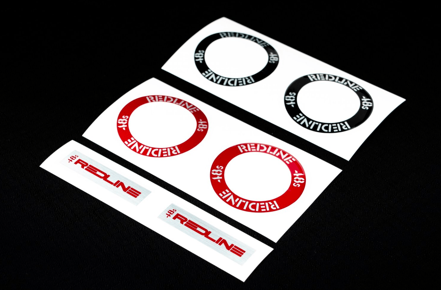 Redline Foundations Old School BMX Redline Vintage HP 48 Wheelset Pair Chrome