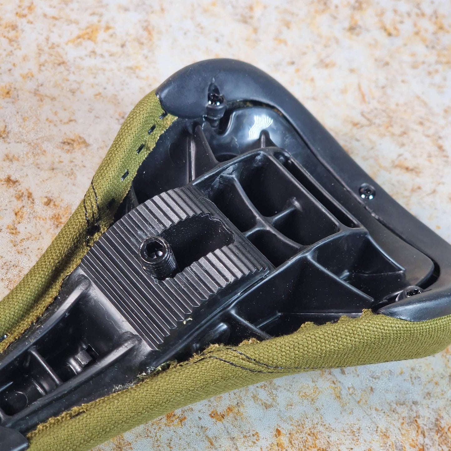 S&M Bikes BMX Parts S&M Bikes Canvas Stealth Pivotal Seat