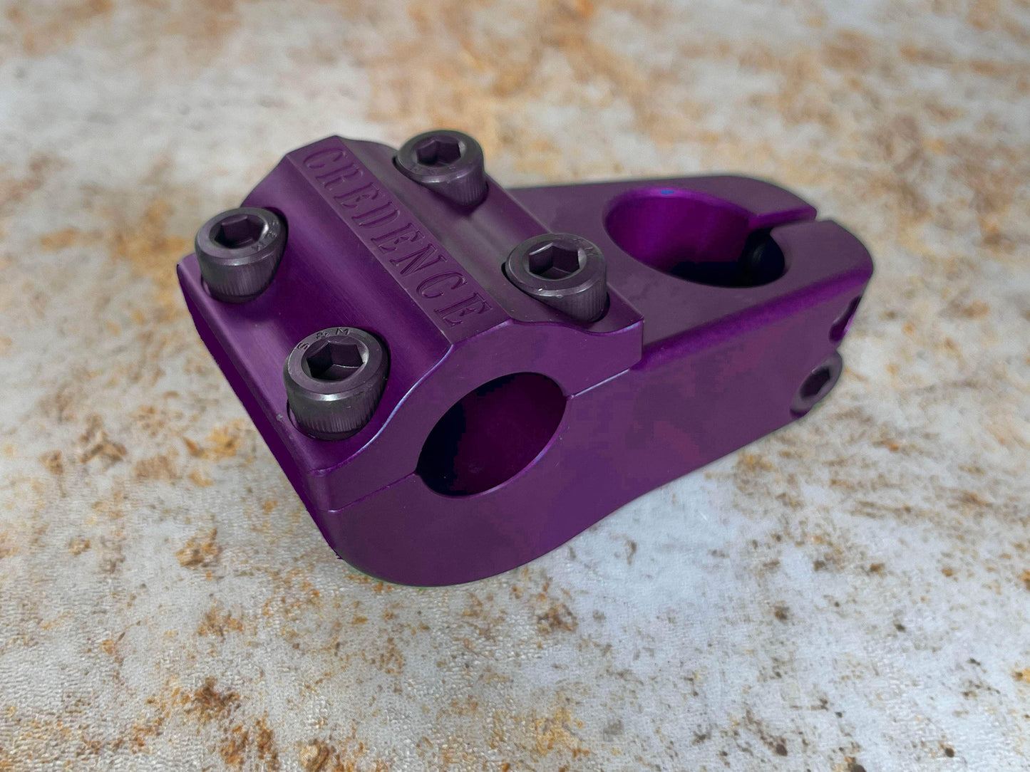 S&M Bikes BMX Parts Matte Purple / 52mm / 22.2mm Standard S&M Bikes Credence Turtleneck Stem