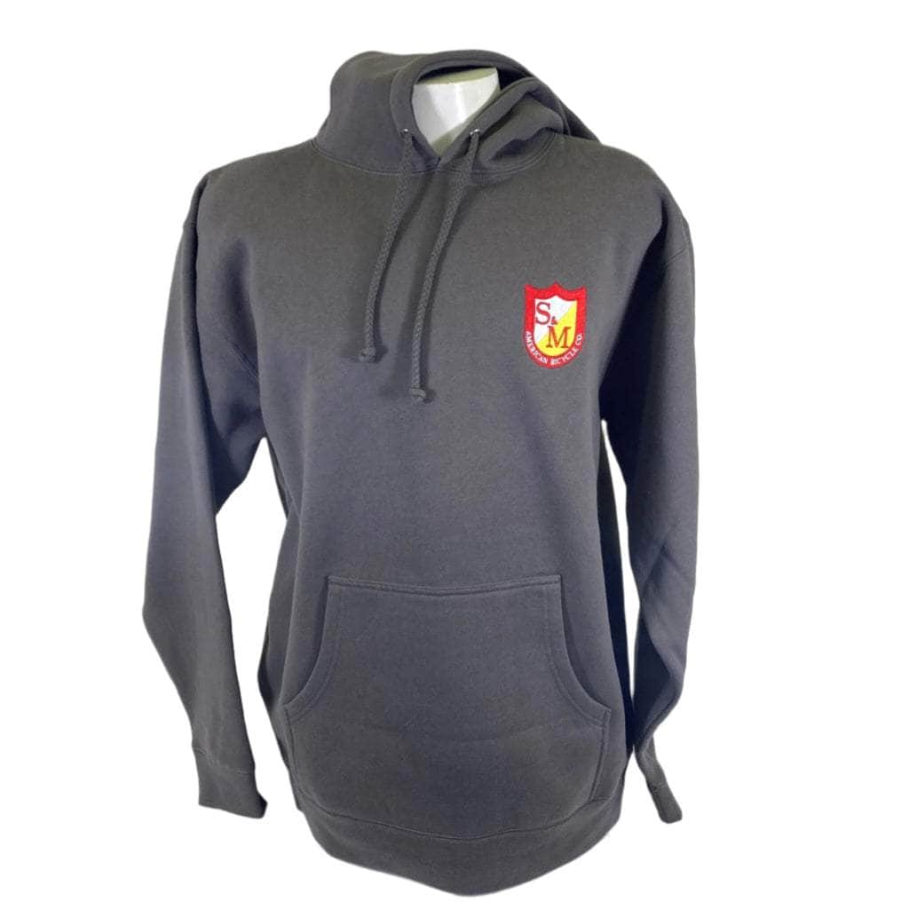 S&M Bikes Clothing & Shoes Grey / Medium S&M Bikes Pocket Shield Heavyweight Hoodie