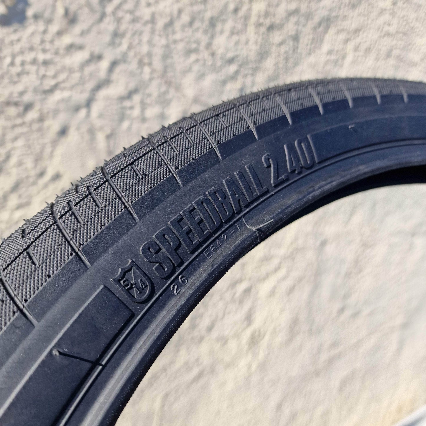 S&M Bikes BMX Parts 26 x 2.40 S&M Bikes Speedball 26 Inch Tyre Black