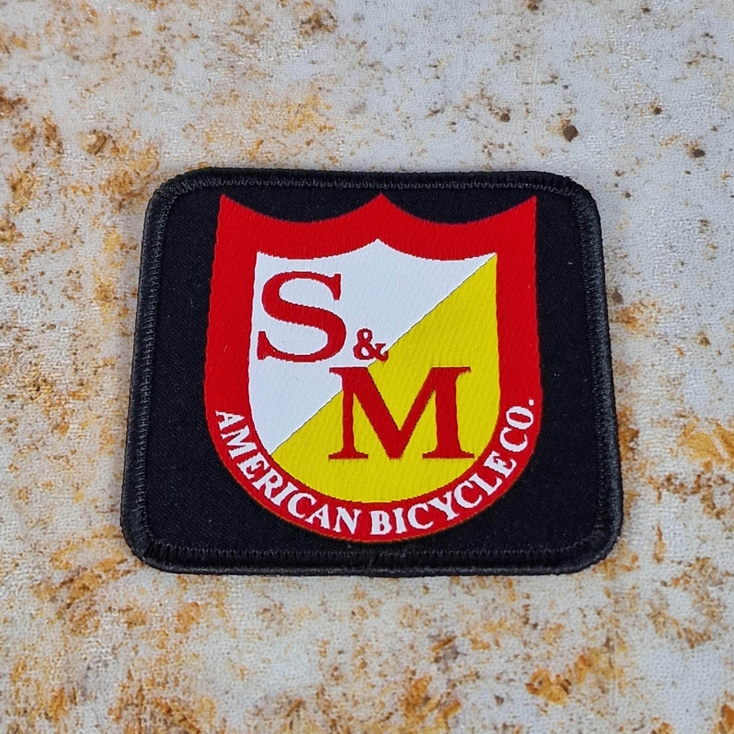 S&M Bikes Misc S&M Bikes Square Shield Patch