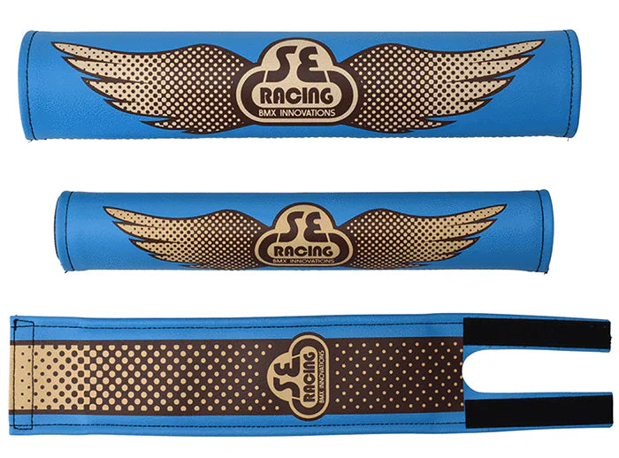 SE Bikes Fade Blue/Brown SE Bikes Wing Pad Set