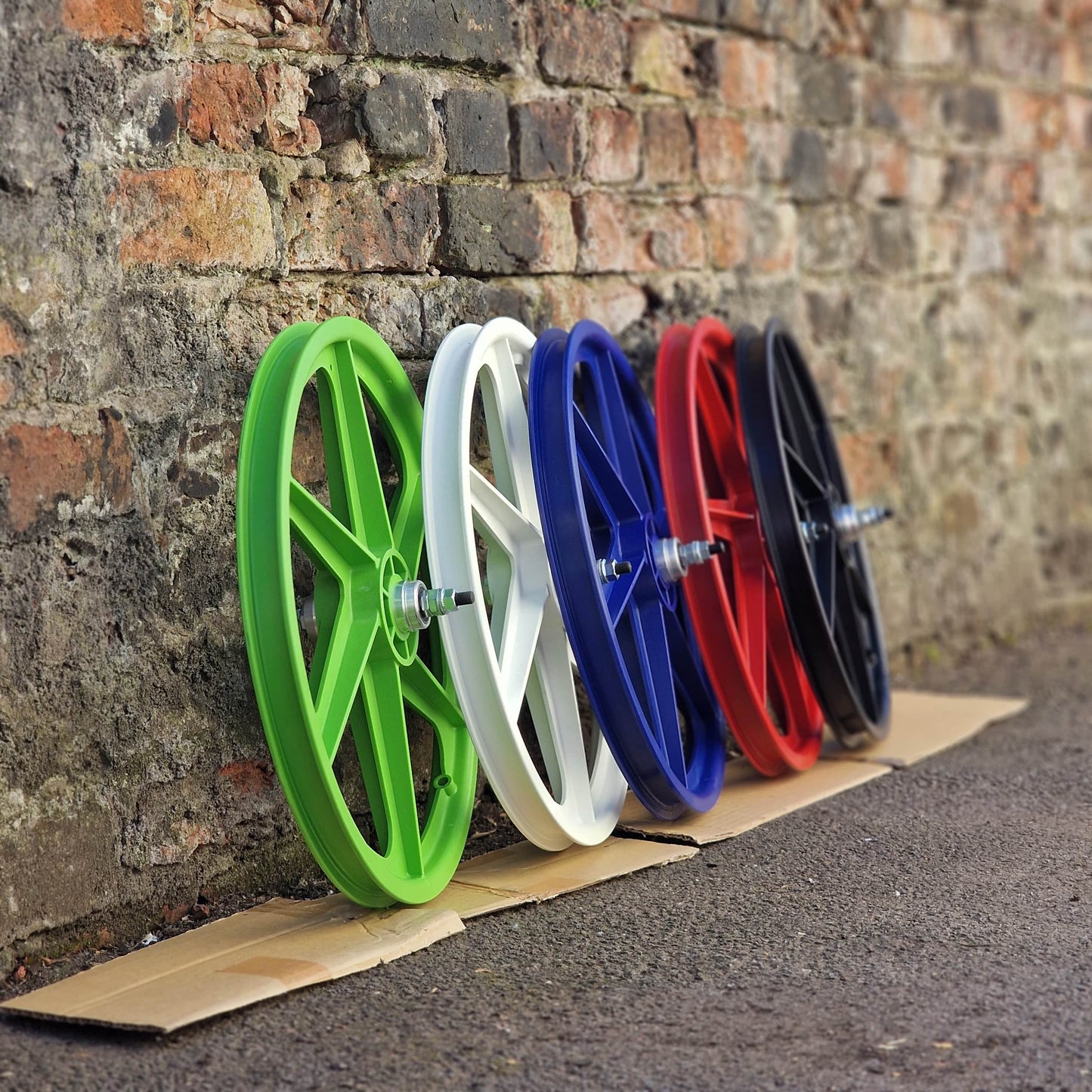Skyway Old School BMX Skyway 6 Spoke Tuff Wheels 20 Inch Pair Front and Rear