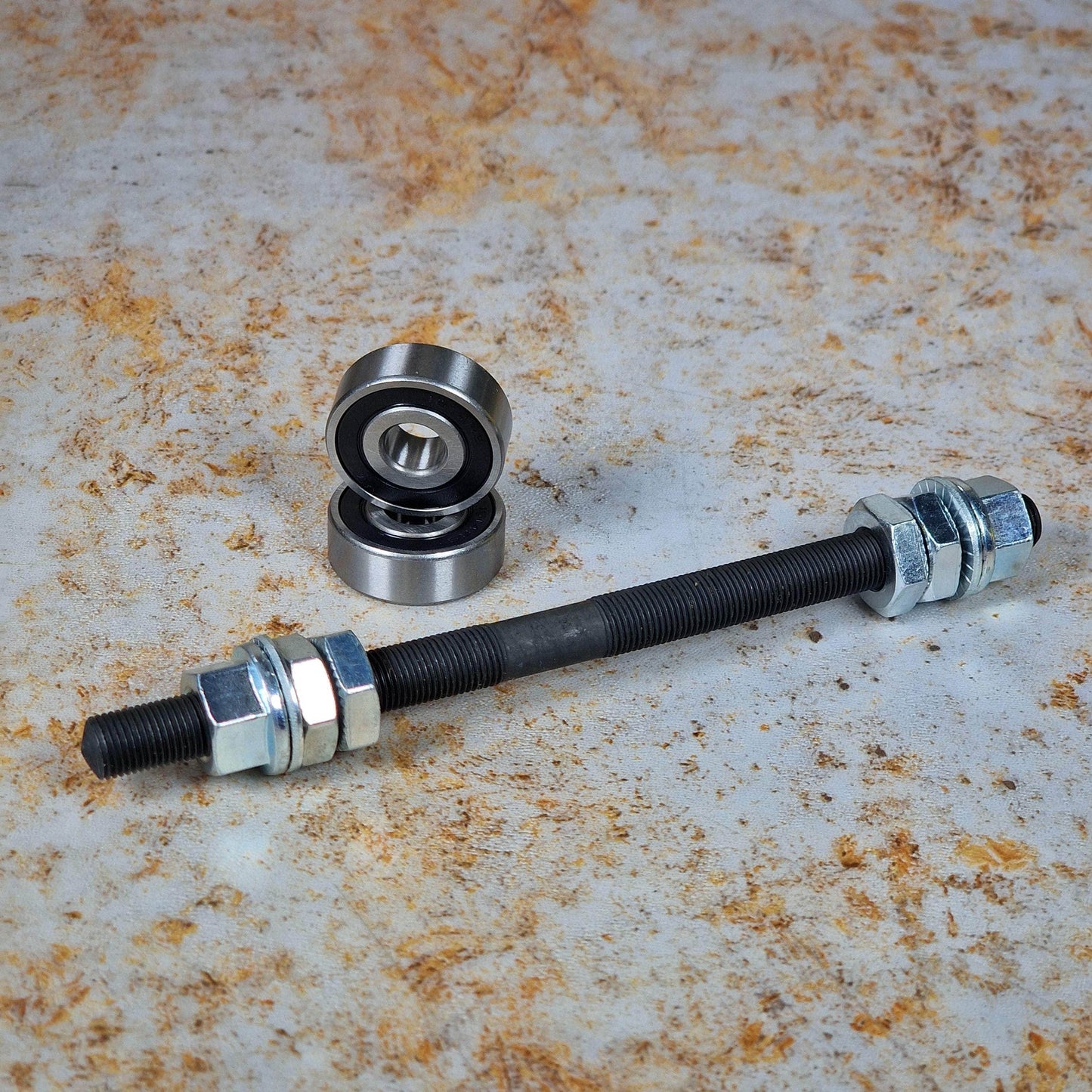 Skyway Old School BMX Skyway Tuff Wheel Axle Kit Sealed