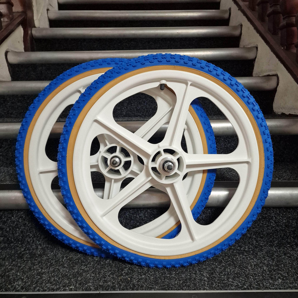 Adesivo Vinile Skyway &ndash; Logo Old School Tuff Wheels Per Bici BMX