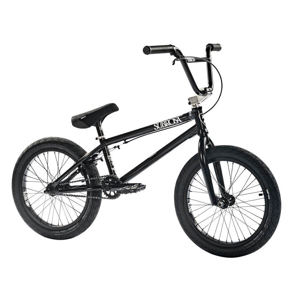Subrosa BMX Bikes Black / Silver Subrosa Tiro 18 Inch Bike Black / Silver