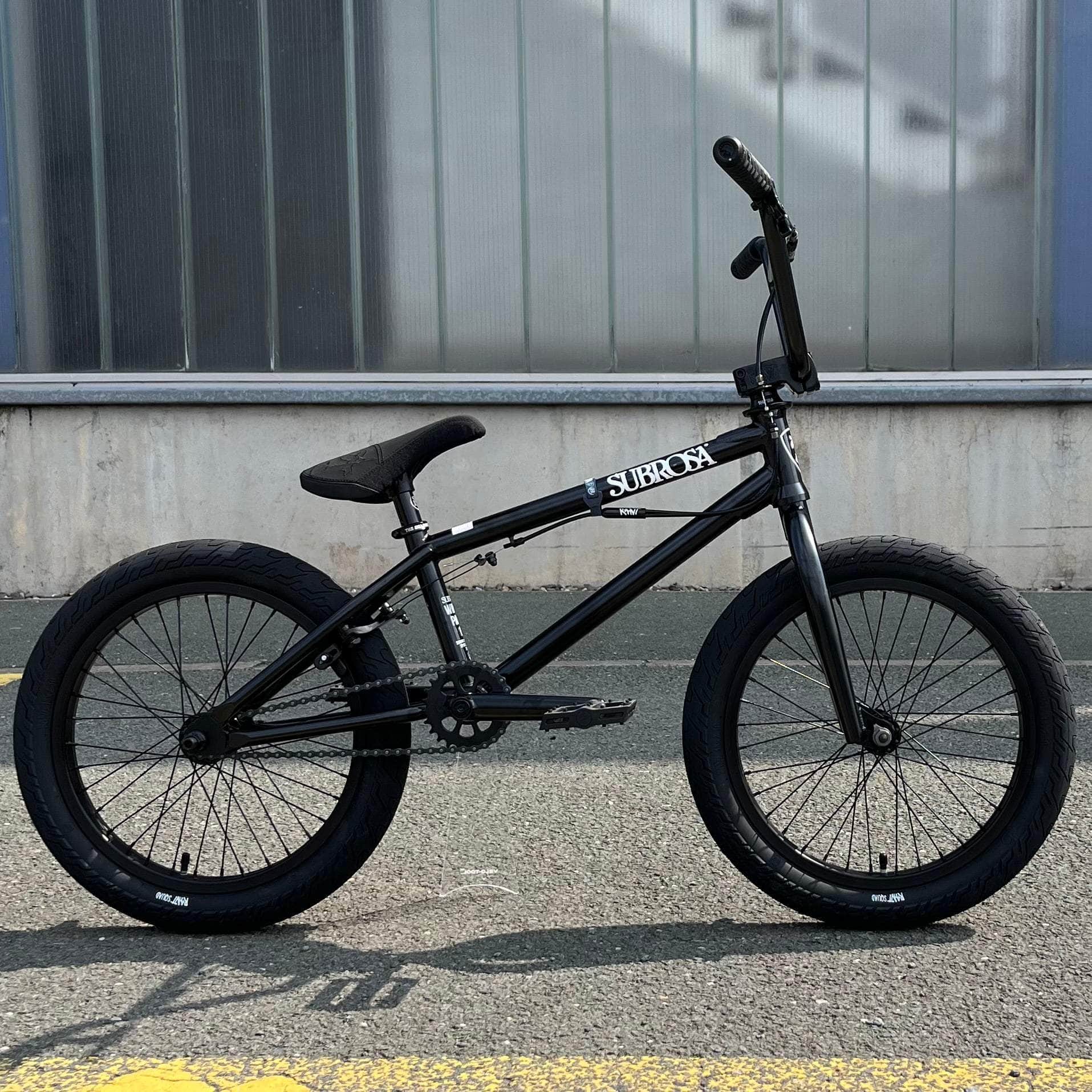 Subrosa Wings Park 18 Inch Bike Black Alans BMX - Main Image