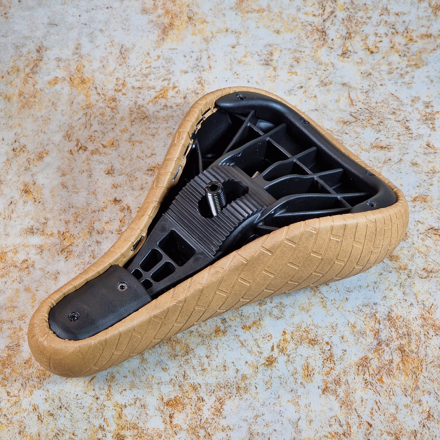Sunday BMX Parts Brown Sunday Silva Brick Fat Capital Pivotal Seat Brown