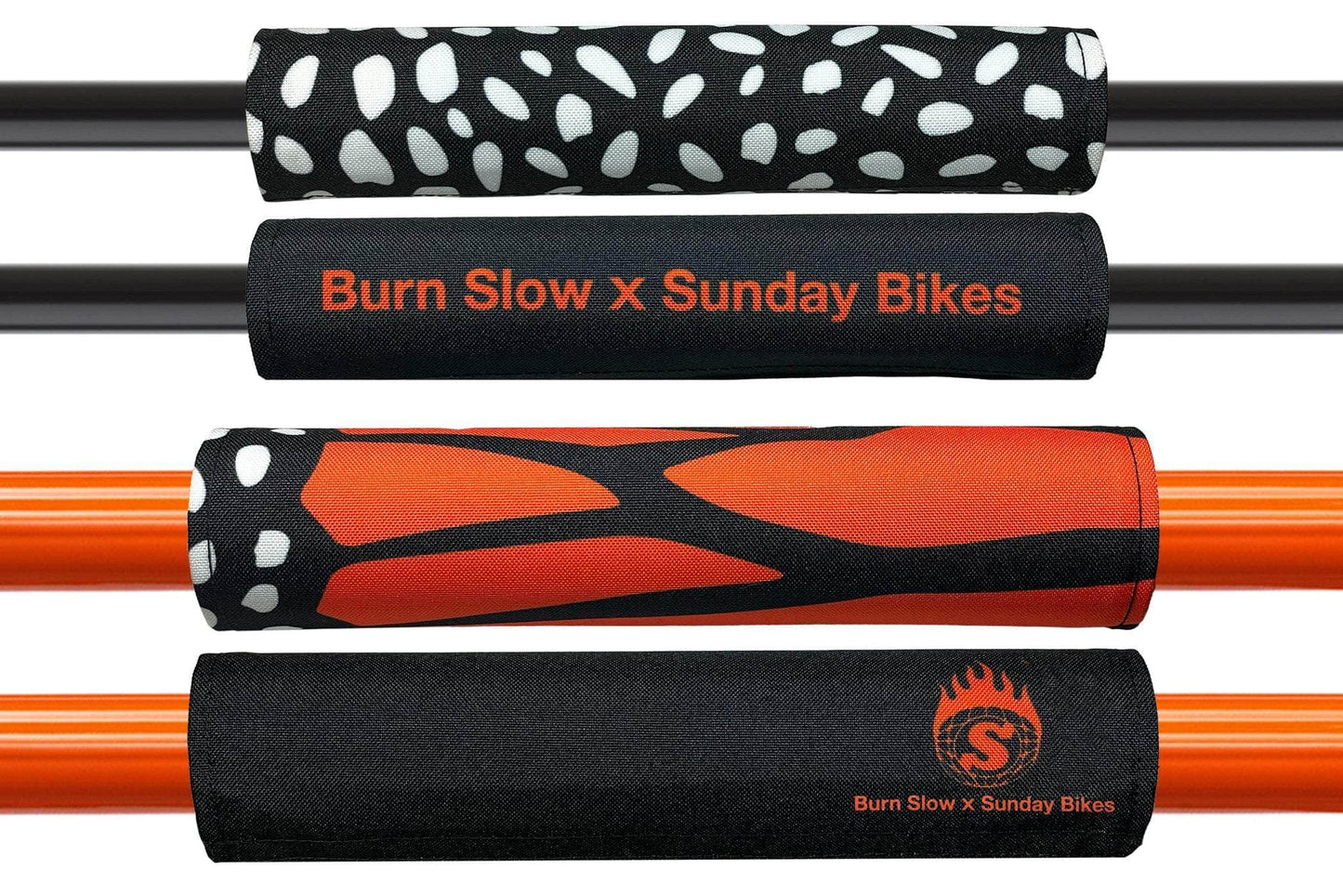 Sunday BMX Parts Sunday x Burn Slow Pad Set Monarch / Branded