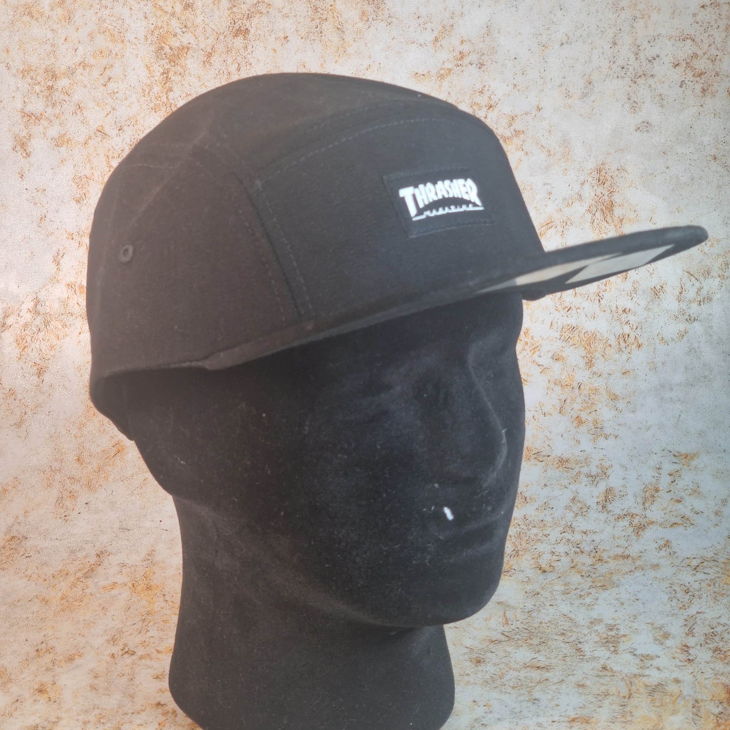Thrasher Clothing & Shoes Black Thrasher 5 Panel Cap Black
