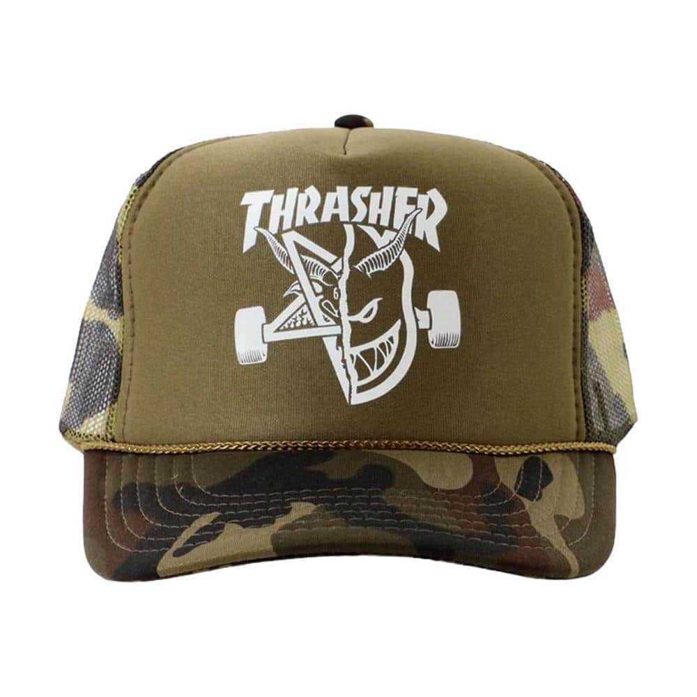 Thrasher Clothing & Shoes Camo Thrasher x Spitfire Thrash & Burn Cap Camo