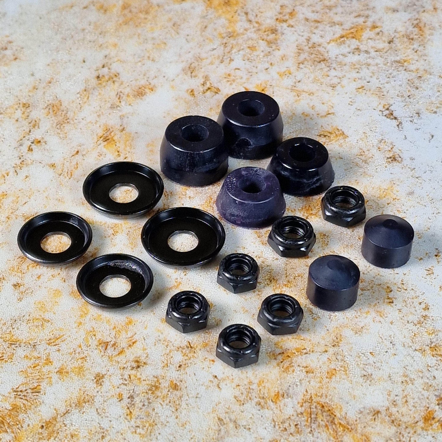 Thunder Skateboards Black 100 Thunder Skateboard Truck Rebuild Kit