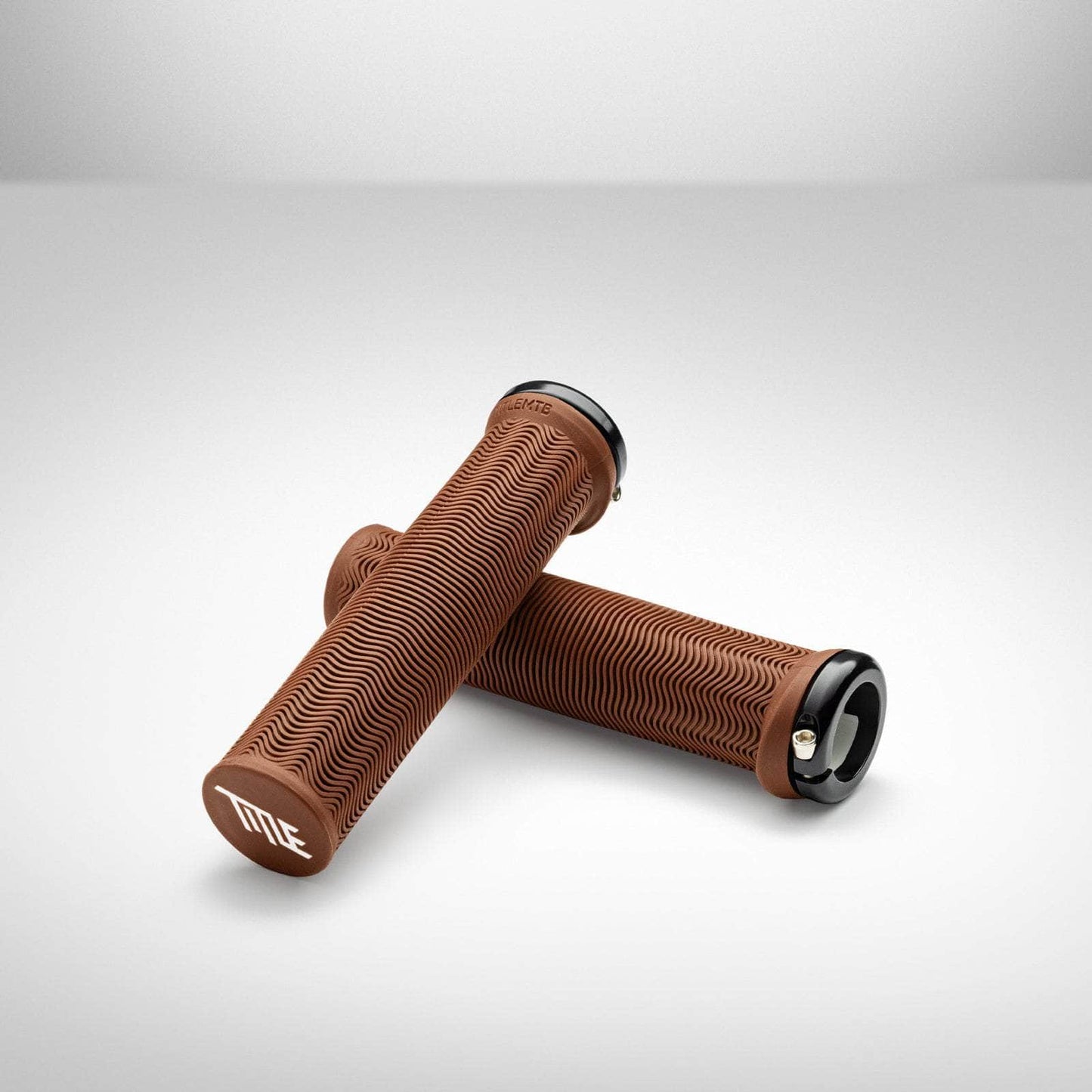 Title MTB BMX Racing Brown Title MTB LO1 Lock-On Grips