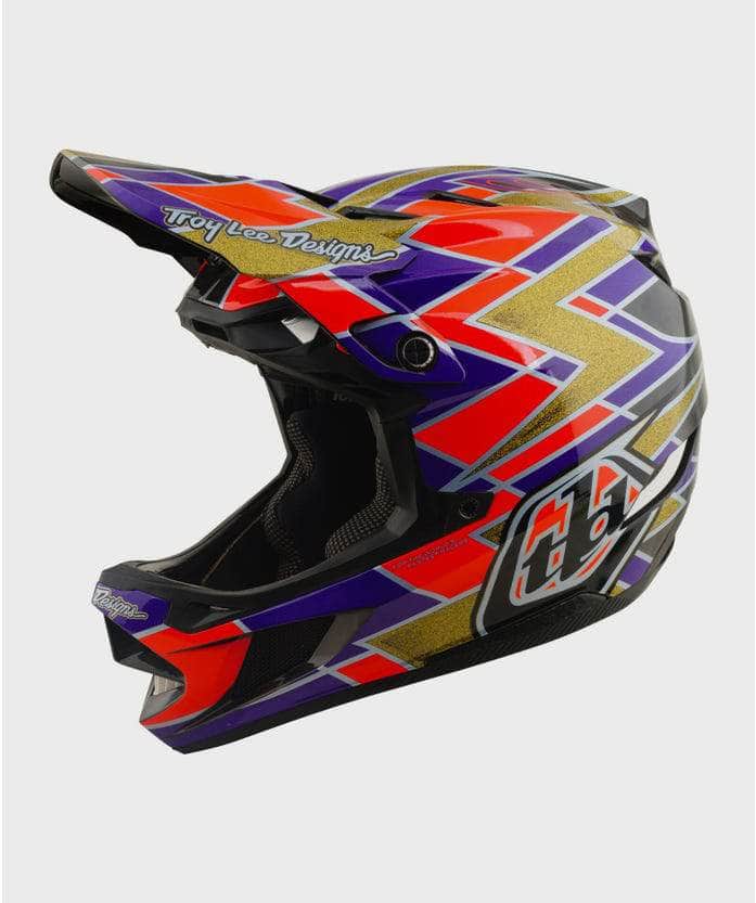 Troy Lee Designs BMX Racing Troy Lee Designs D4 Carbon Helmet Flush Violet