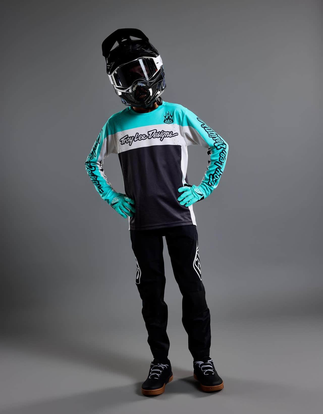 Troy Lee Designs BMX Racing Troy Lee Designs Sprint Pro Jersey Yo Moto Carbon
