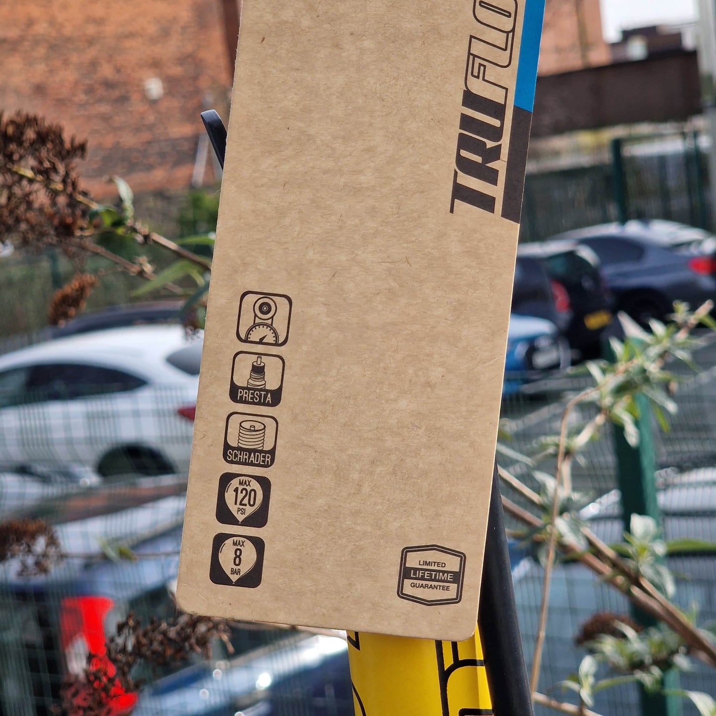 Truflo POS Truflo Ecotrax Floor Pump Yellow