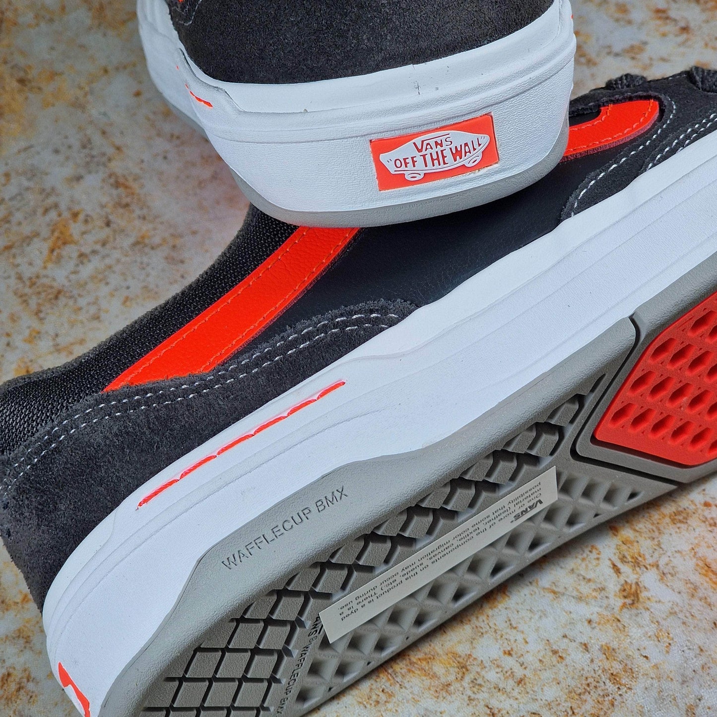 Vans Clothing & Shoes Vans BMX Proof Shoes Black / Coral