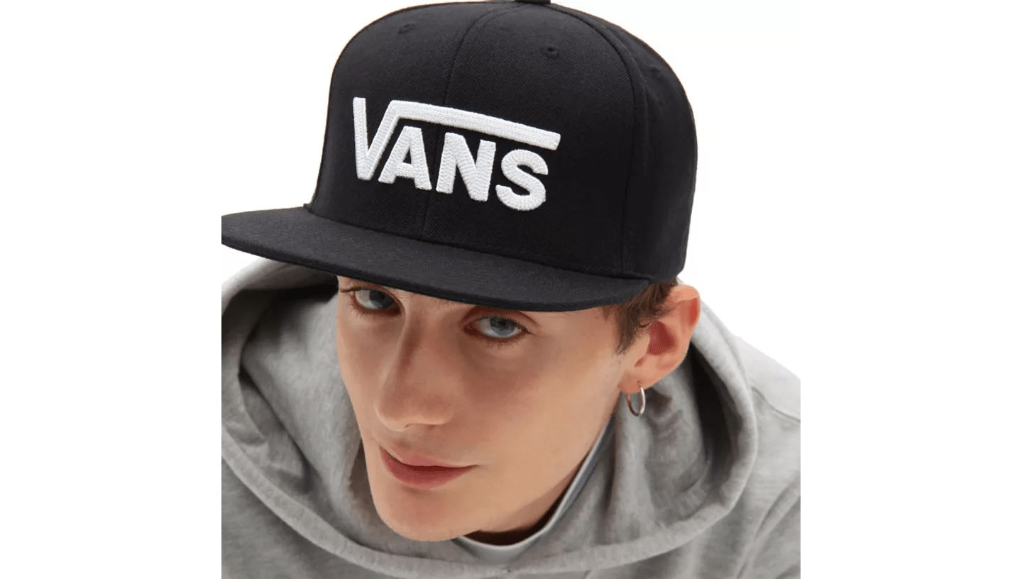 Vans Clothing & Shoes Vans Drop V Snapback Cap Black / White