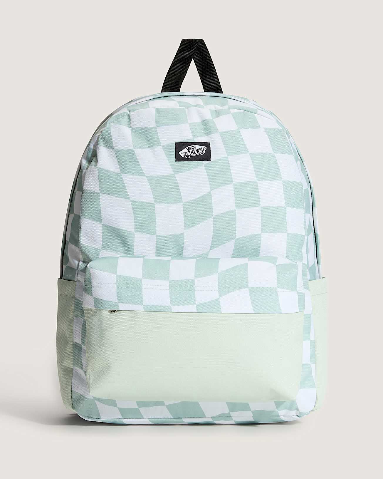 Vans Clothing & Shoes Vans Old Skool Backpack Classic Dusty Mint / White Checker