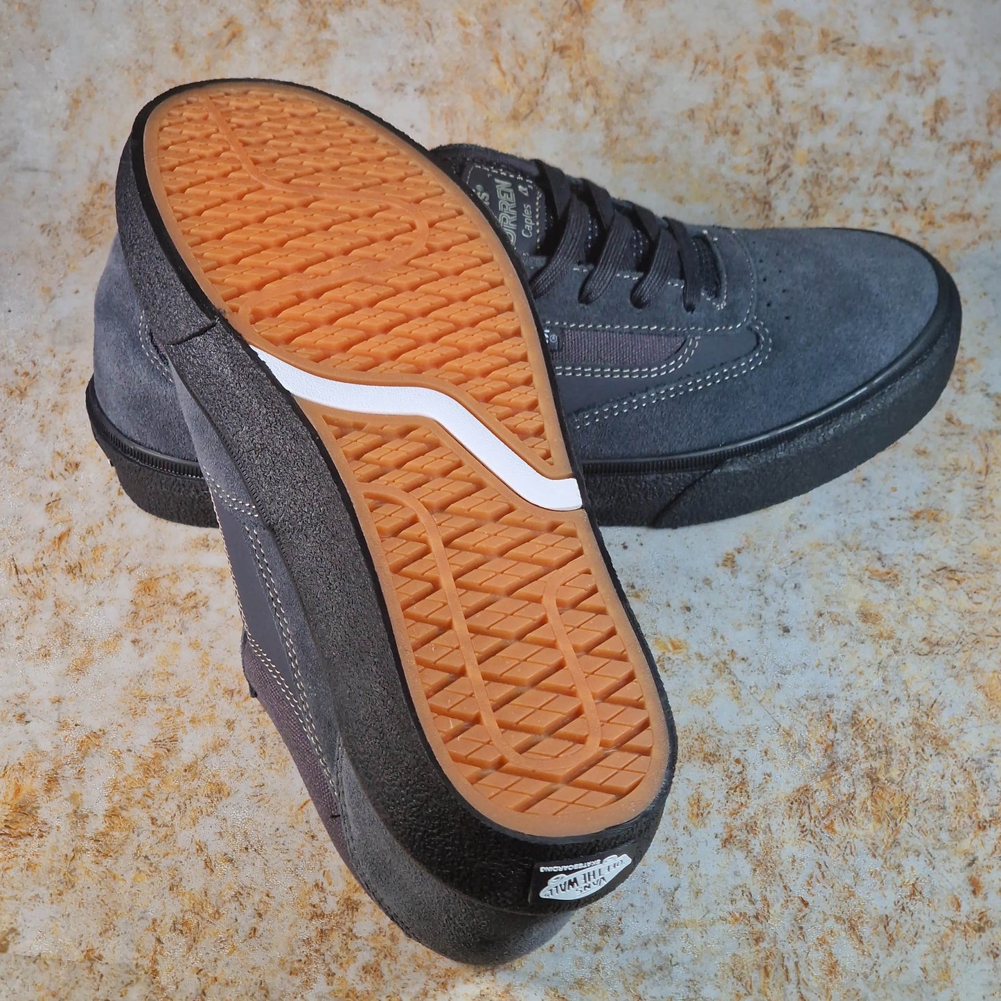 Vans Clothing & Shoes Vans Skate Curren Caples Shoes Charcoal / Black