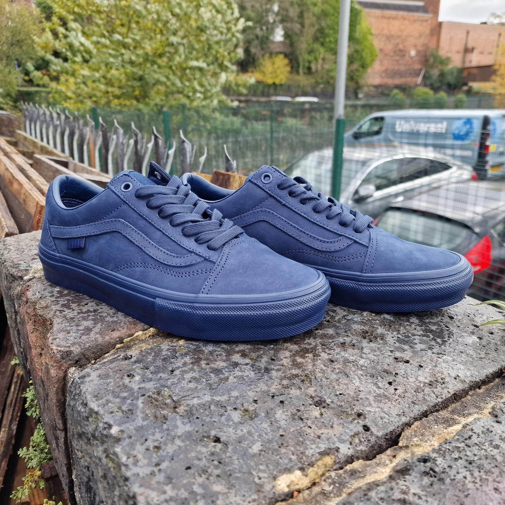 Vans skate shoes navy Clearance