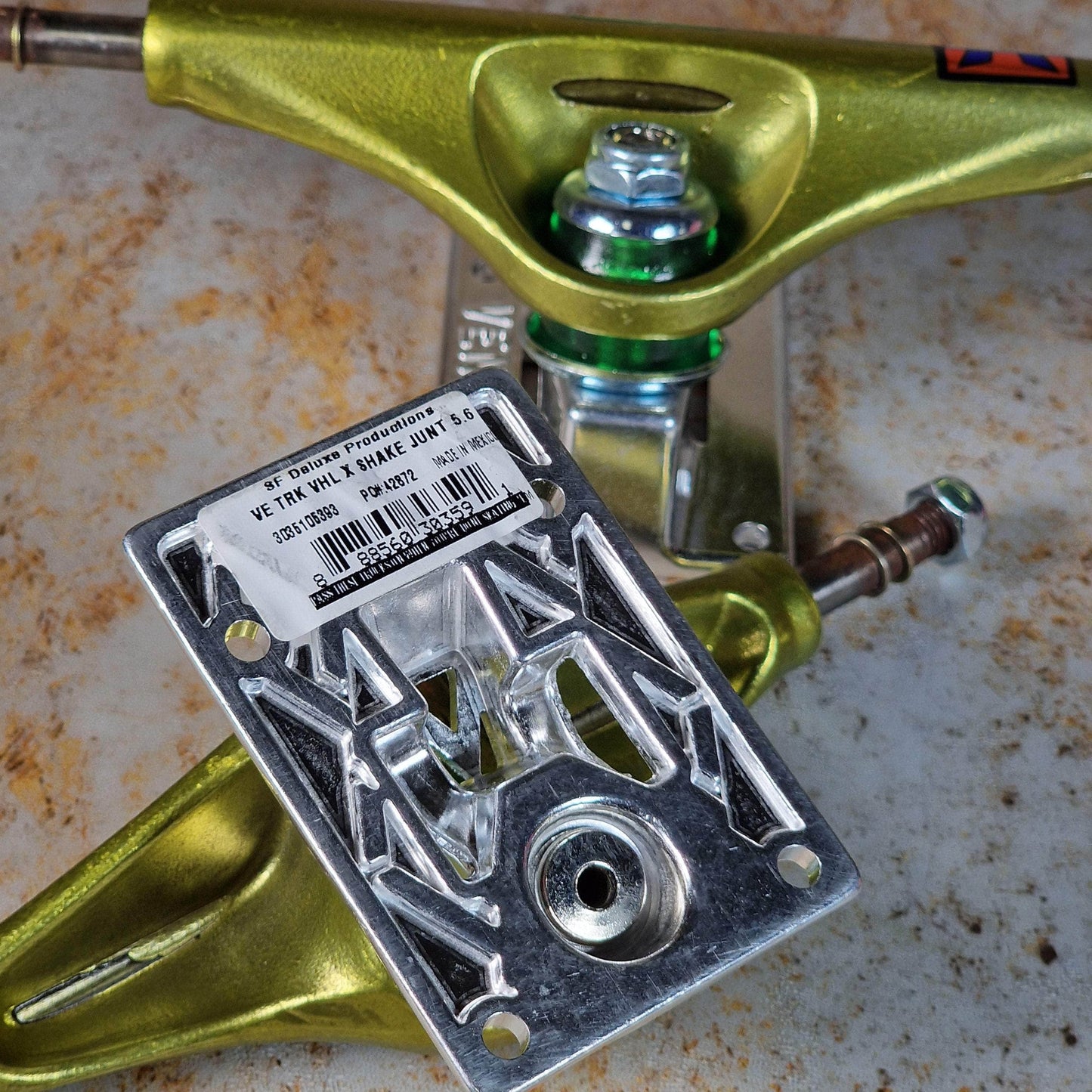 Venture Skateboards Anodized Yellow / Polished / 5.6 Venture Pro V-Hollow Shake Junt x Venture Skateboard Trucks Pair