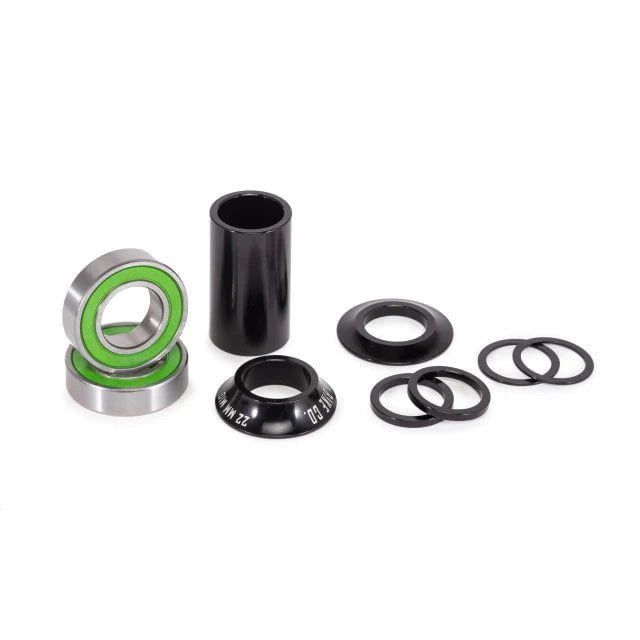 Eclat BMX Parts 22mm / Black We The People Compact Mid Bottom Bracket