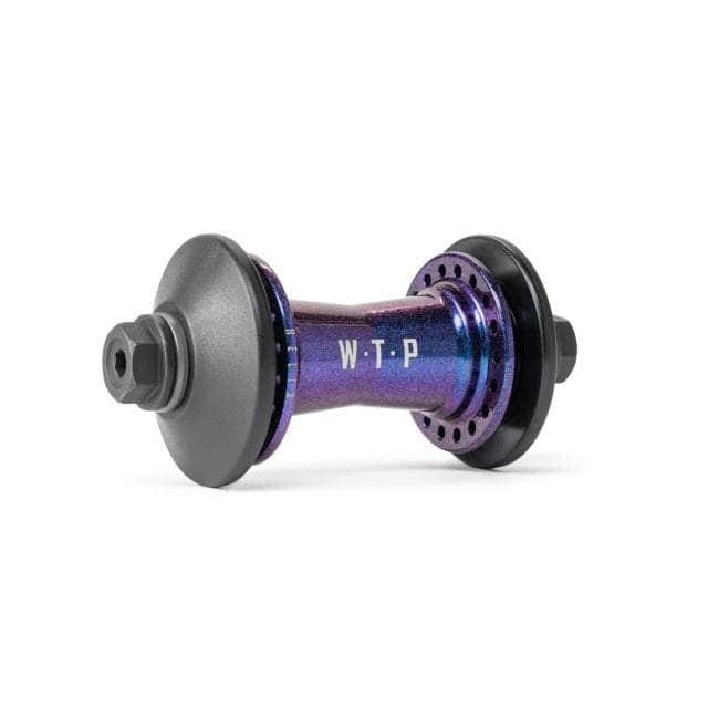 We The People BMX Parts Galactic Purple We The People Helix Front Hub Galactic Purple